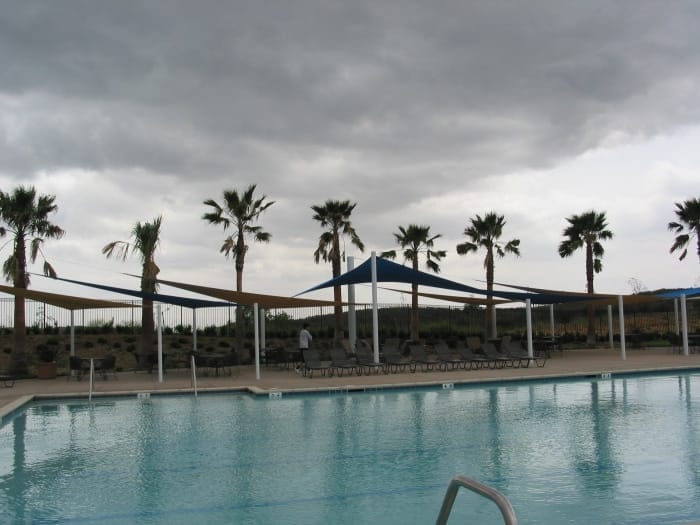 Real commercial shade sail structure photo 4 from Cali Shade Sails