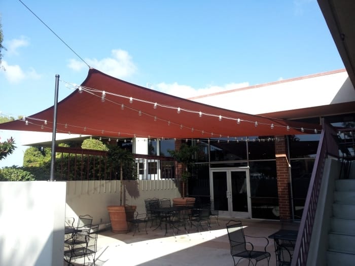 Real commercial shade sail structure photo 16 from Cali Shade Sails