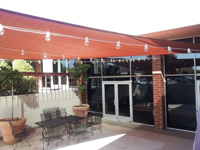 Real commercial shade sail structure photo 18 from Cali Shade Sails