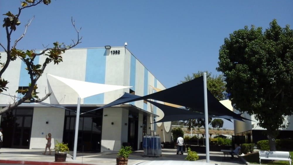 Real commercial shade sail structure photo 44 from Cali Shade Sails