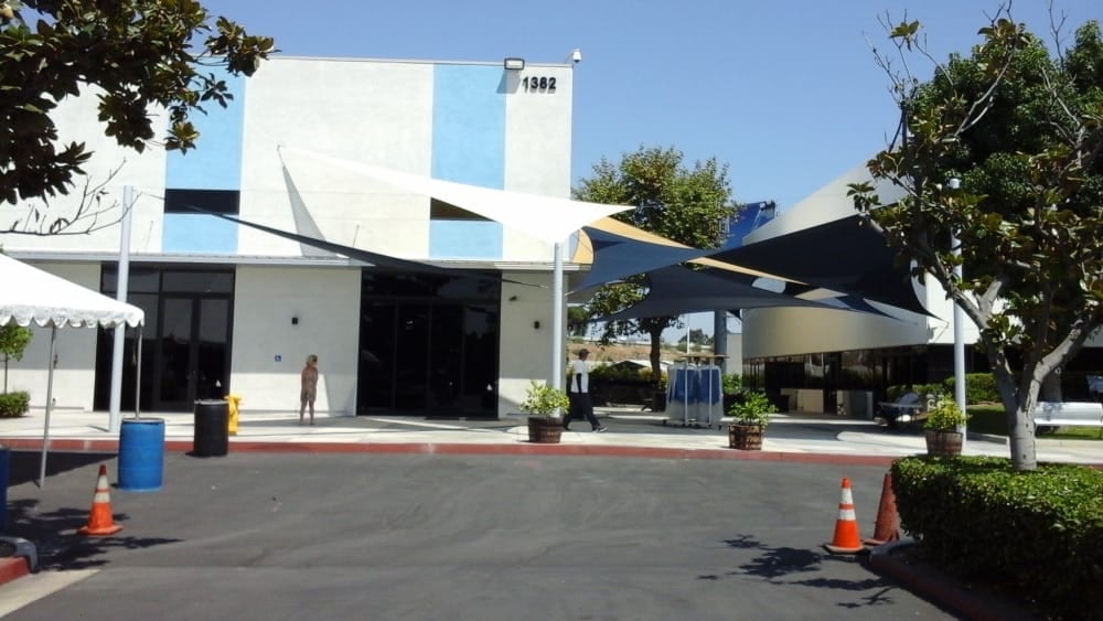 Real commercial shade sail structure photo 45 from Cali Shade Sails