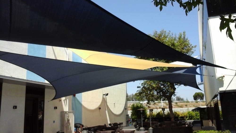 Real commercial shade sail structure photo 46 from Cali Shade Sails