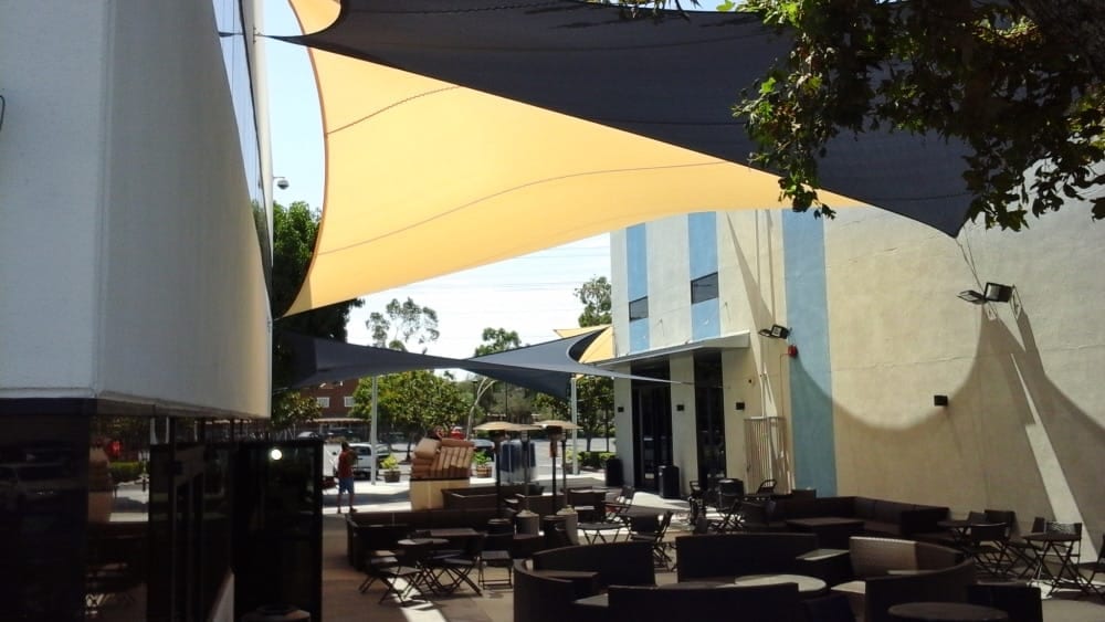 Real commercial shade sail structure photo 48 from Cali Shade Sails