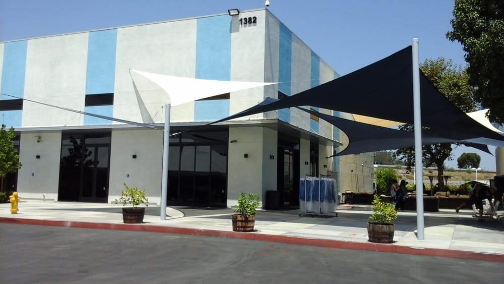 Real commercial shade sail structure photo 53 from Cali Shade Sails