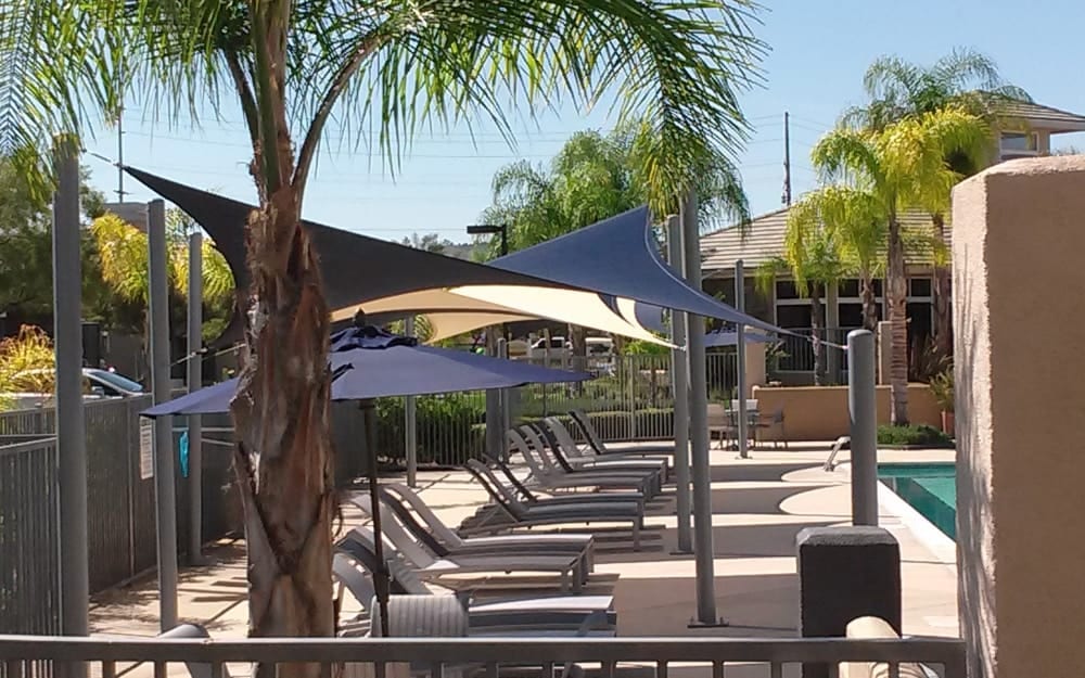 Real commercial shade sail structure photo 57 from Cali Shade Sails