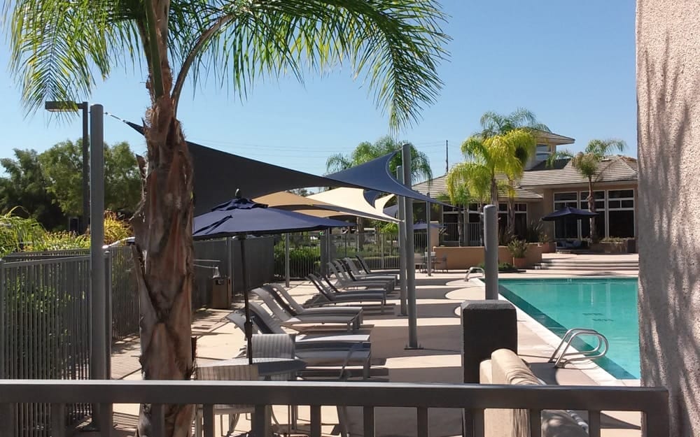 Real commercial shade sail structure photo 58 from Cali Shade Sails