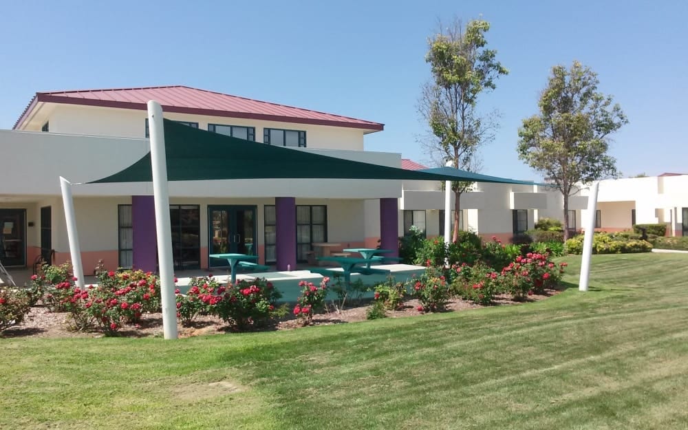 Real commercial shade sail structure photo 62 from Cali Shade Sails