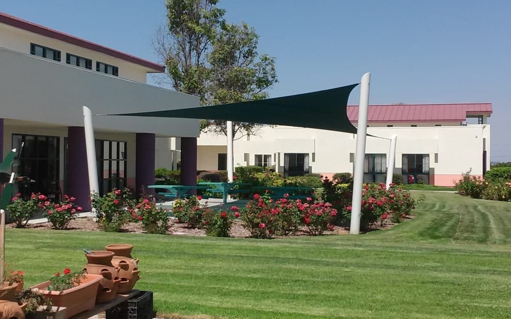 Real commercial shade sail structure photo 63 from Cali Shade Sails
