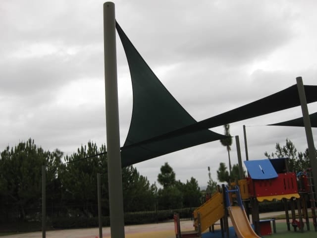 Real commercial shade sail structure photo 76 from Cali Shade Sails