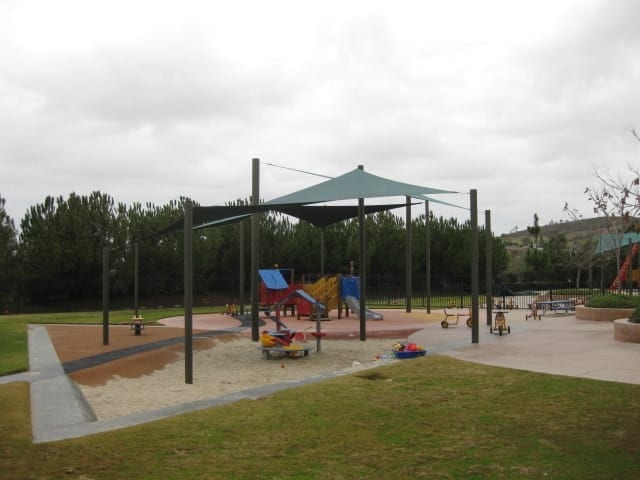 Real commercial shade sail structure photo 93 from Cali Shade Sails