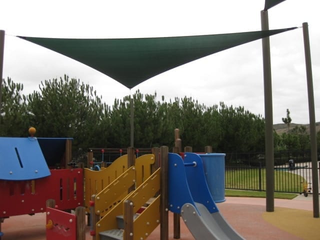 Real commercial shade sail structure photo 97 from Cali Shade Sails