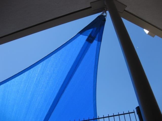 Real commercial shade sail structure photo 126 from Cali Shade Sails