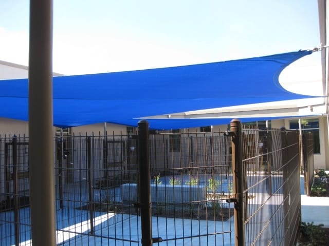 Real commercial shade sail structure photo 133 from Cali Shade Sails